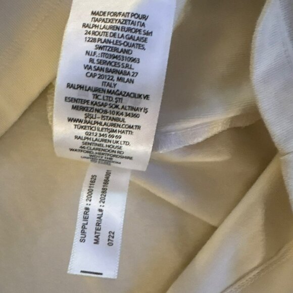 NWT Lauren Ralph Lauren Sulinah Winter Cream 3/4 Sleeve Embroidered Top Size 3X - Picture 5 of 9